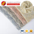 Material têxtil têxtil chinês Especial fixo fixo malha metálica coxo lurex malha pacote de tecido para suéter